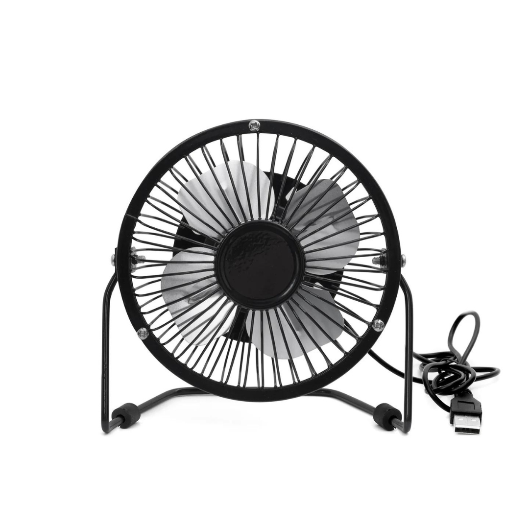 Fabulous Gifts | Kikkerland - Metal Desk Fan Black by Weirs of Baggot Street