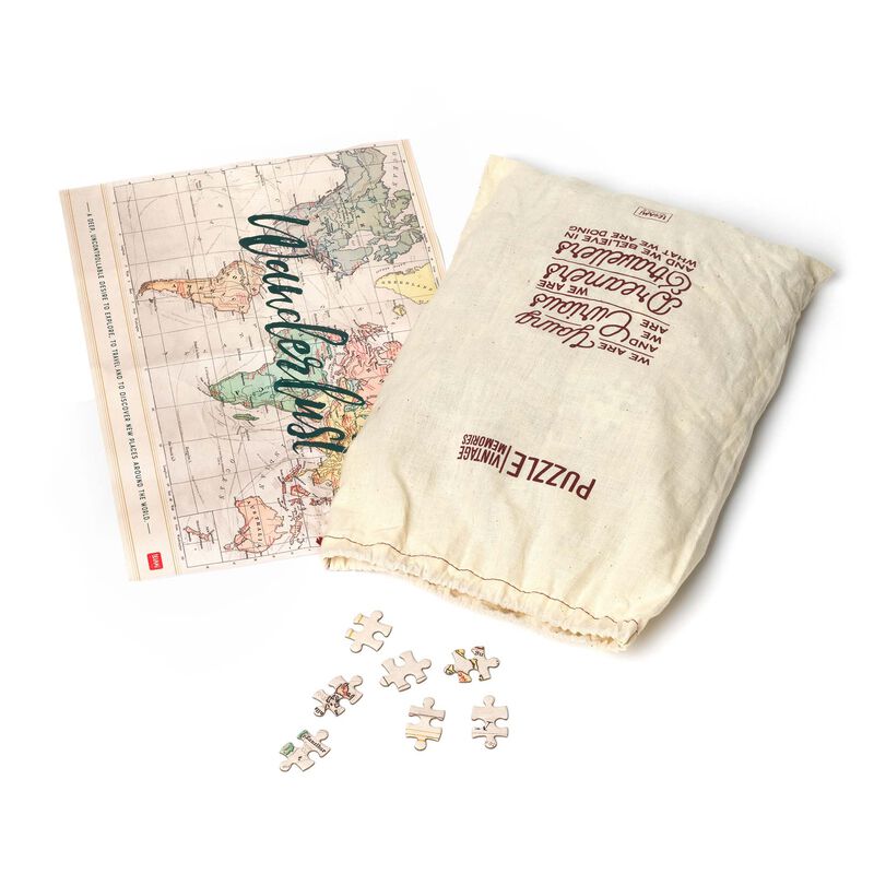 Jigsaw | Legami 1000-Piece Puzzle - Travel by Weirs of Baggot St