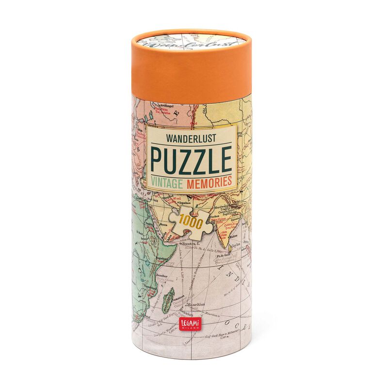 Jigsaw | Legami 1000-Piece Puzzle - Travel by Weirs of Baggot St