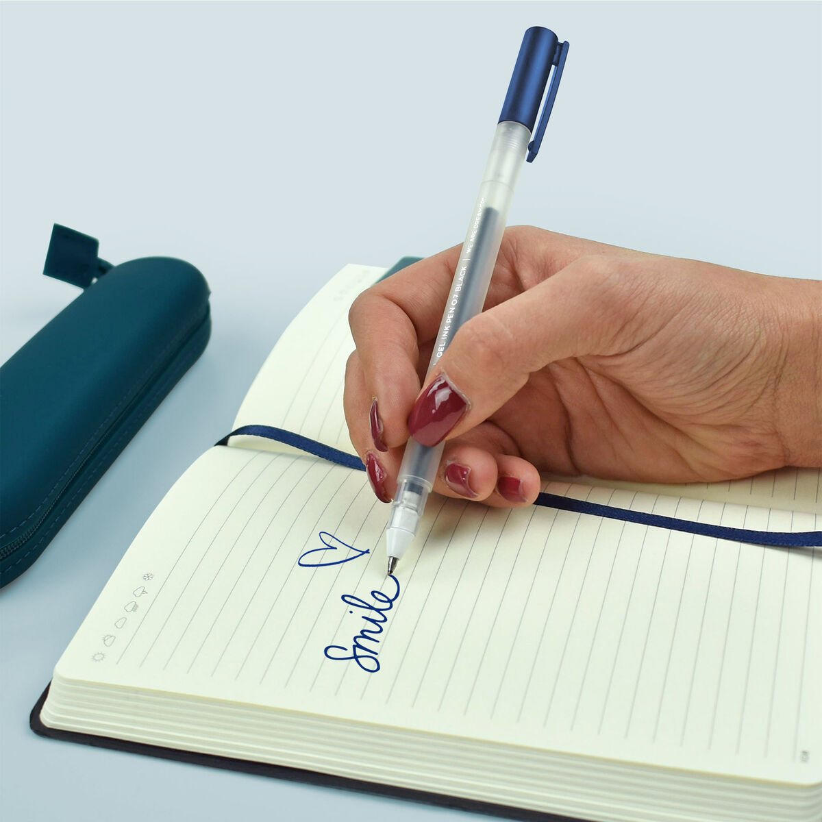 Back to School | Legami Gel Ink Pen Blue by Weirs of Baggot St