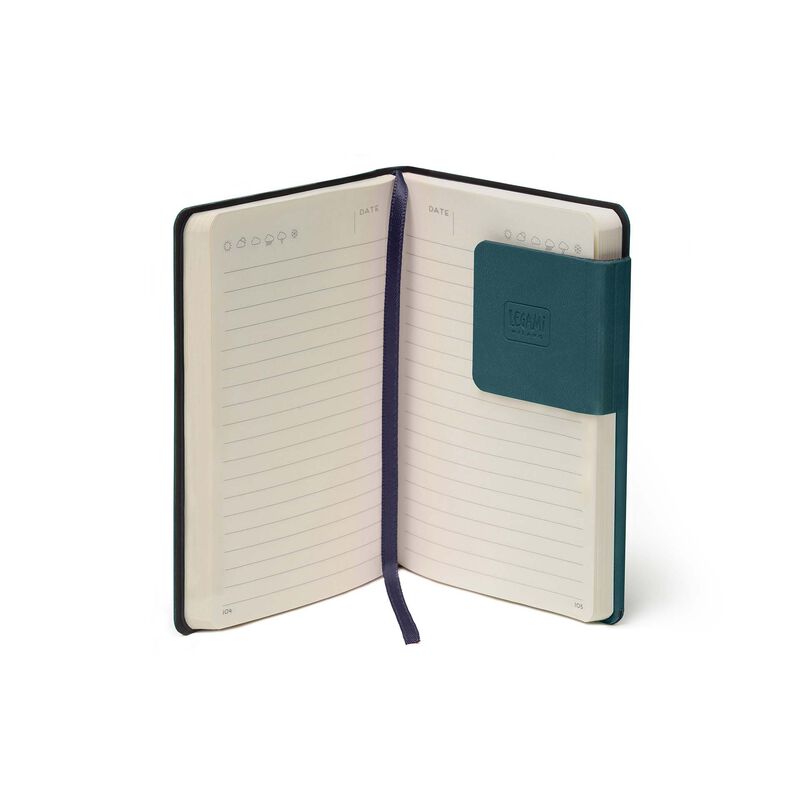 Back to School | Legami Small Notebook Petrol Blue Weirs of Baggot St