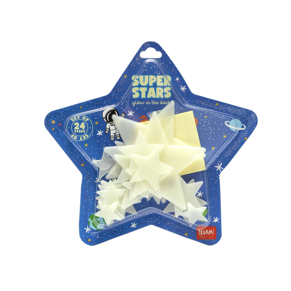 Gift | Legami Super Stars - Adhesive Glow-in-the-Dark Stars by Weirs of Baggot St