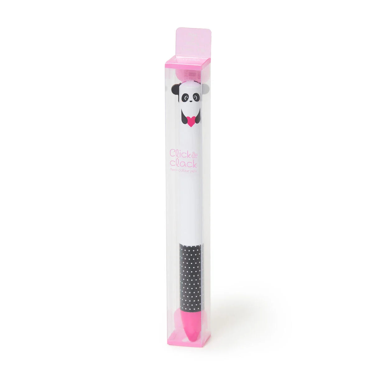 Back to School | Legami Two Colour Ballpoint Pen - Panda by Weirs of Baggot St