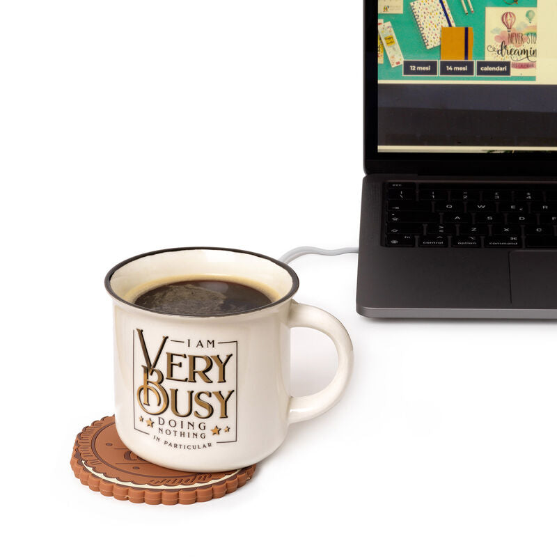 Tech | Legami USB Mug Warmer - Cookie by Weirs of Baggot St