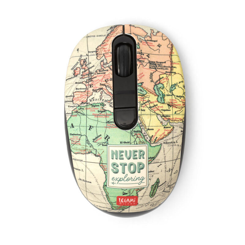 Tech | Legami Wireless Mouse USB receiver Travel by Weirs of Baggot St