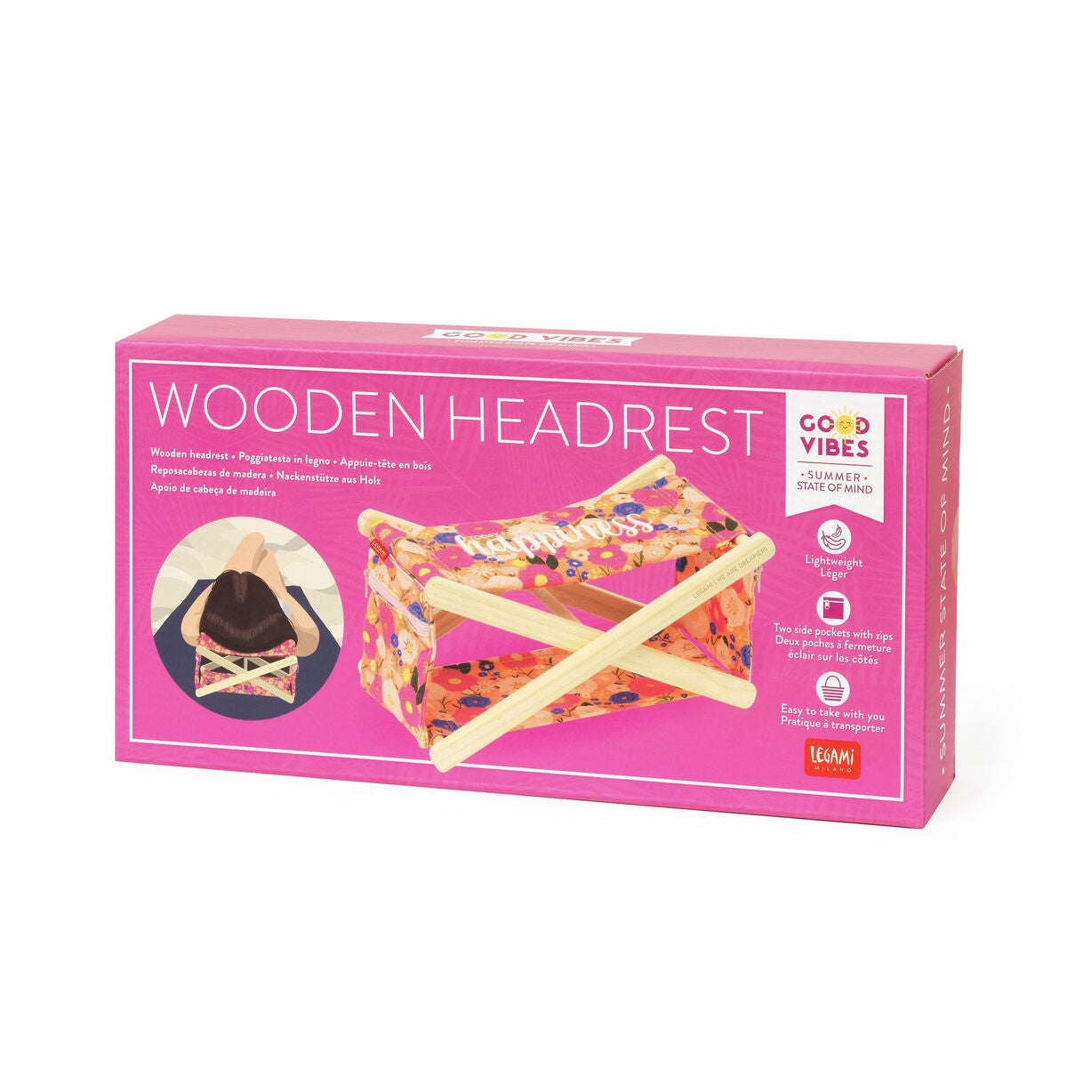 Summer Collection | Legami Wooden Headrest Flowers Weirs of Baggot St