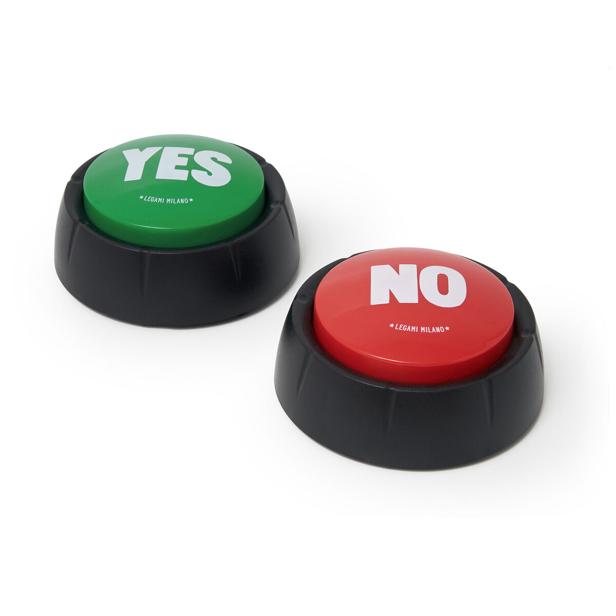 Gift | Legami Yes & No Set of two sound buttons by Weirs of Baggot St