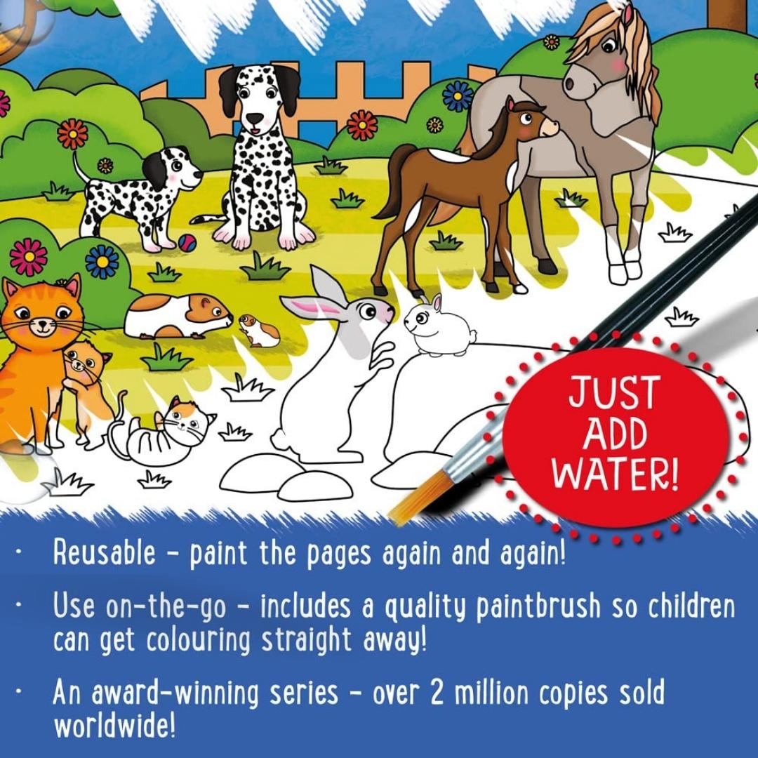 Magic Water Colouring - Woof and Meow Baby Animals - Little Bookworms by Weirs of Baggot Street