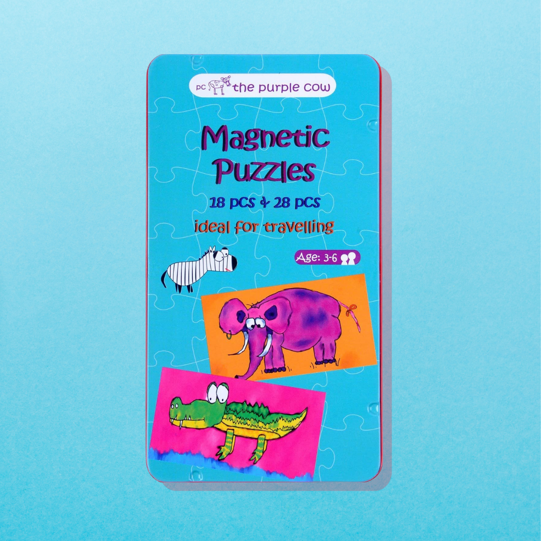 Magnetic Puzzles Magnetic Travel Game Purple Cow Magnetic Games by Weirs of Baggot St