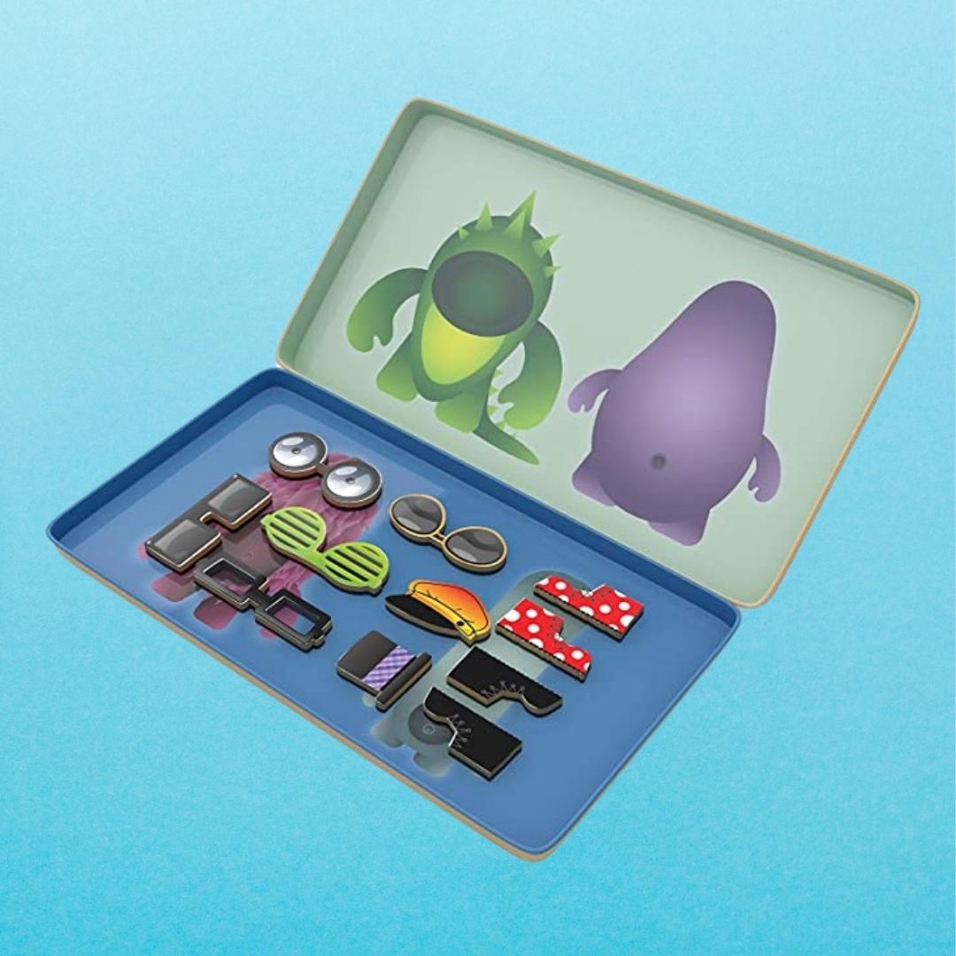 Monster Factory Magnetic Travel Game Purple Cow Magnetic Games by Weirs of Baggot St