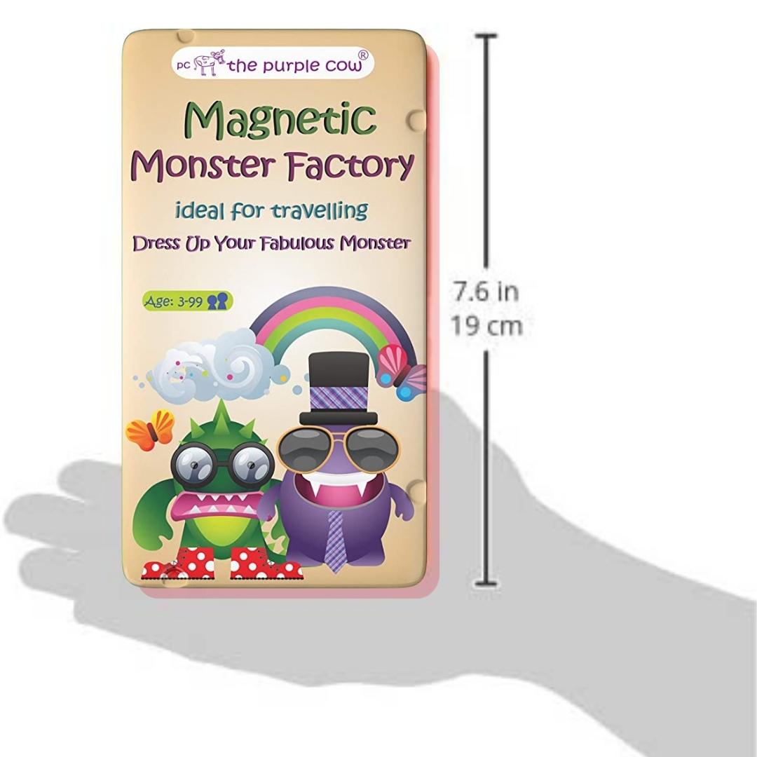 Monster Factory Magnetic Travel Game Purple Cow Magnetic Games by Weirs of Baggot St
