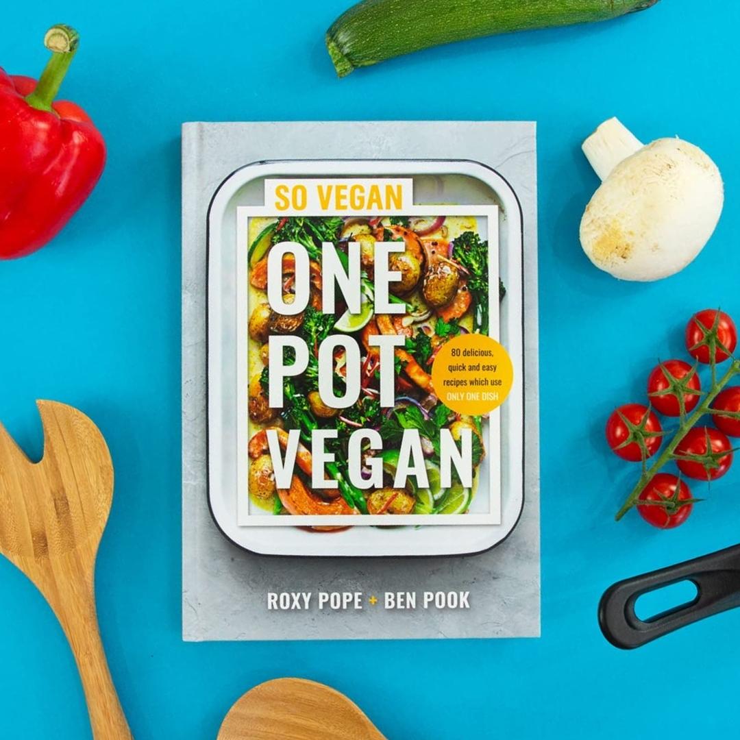 One Pot Vegan - Roxy Pope & Ben Pook. Brilliant Books by Weirs of Baggot Street