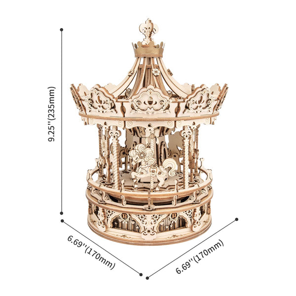 Robotime Romantic Carousel | Gifts for Him by Weirs of Baggot St