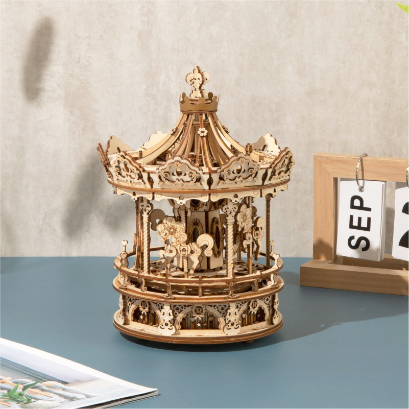 Robotime Romantic Carousel | Gifts for Him by Weirs of Baggot St