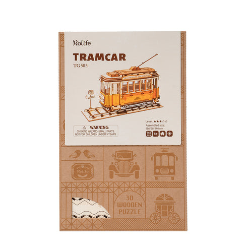 Robotime Tramcar | Gifts for Him by Weirs of Baggot St