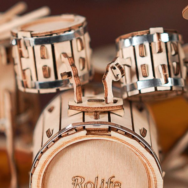 Robotime Drum Kit | Gifts for Him by Weirs of Baggot St