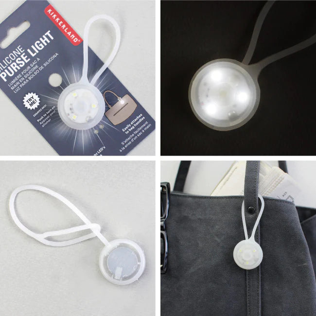 Fab Gifts | Kikkerland Silicone Purse Light by Weirs of Baggot Street
