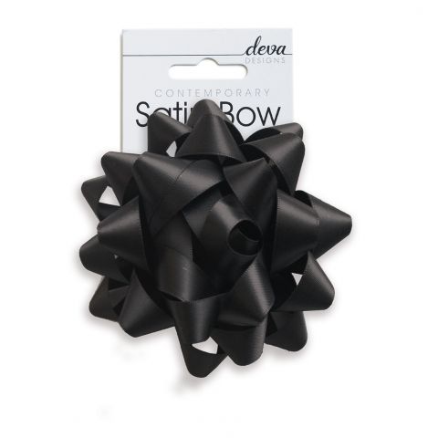 Giftwrap & Bags | Silk Bow - Jet by Weirs of Baggot St