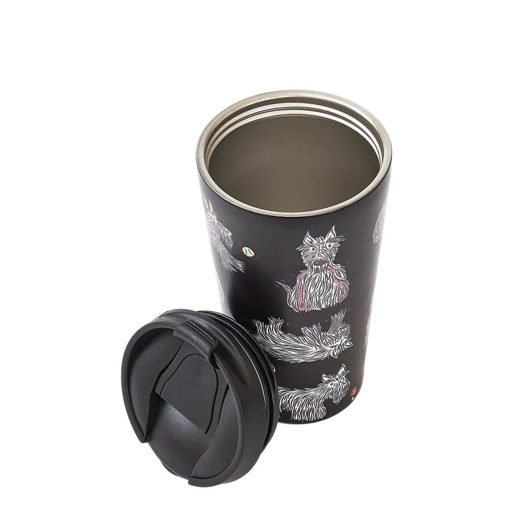 Sustainable Living | Eco Chic Black Scatty Scotty Thermal Coffee Cup by Weirs of Baggot Street