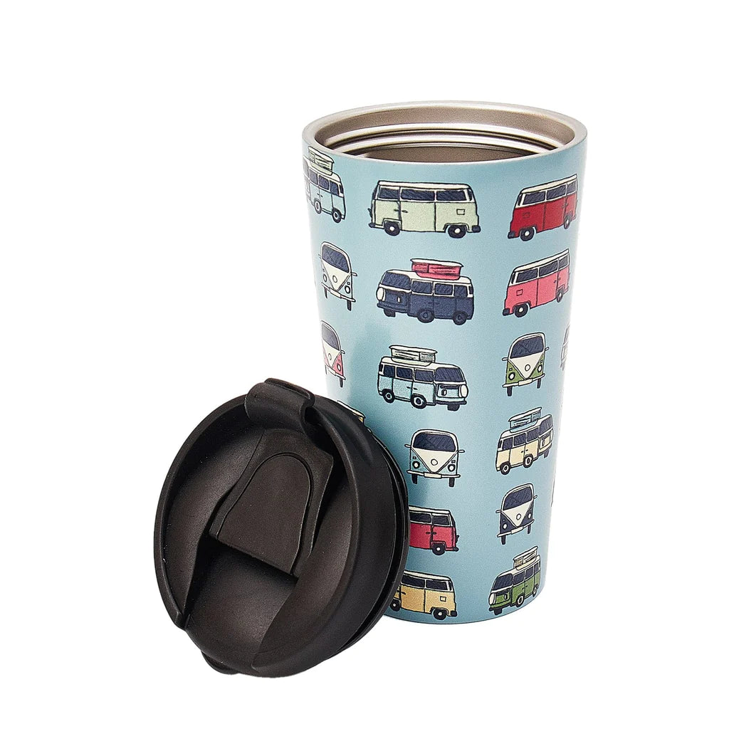 Sustainable Living | Eco Chic Blue Campervan Thermal Cup by Weirs of Baggot Street