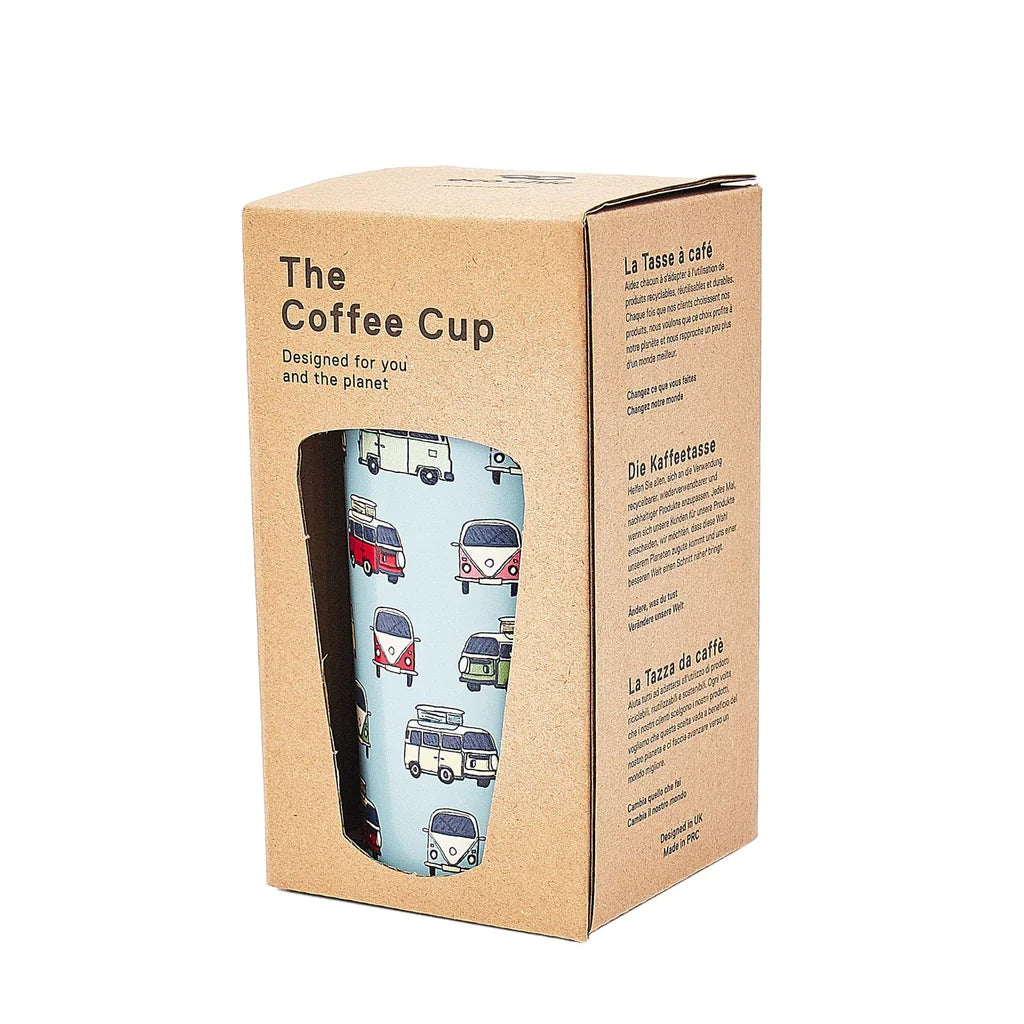 Sustainable Living | Eco Chic Blue Campervan Thermal Cup by Weirs of Baggot Street