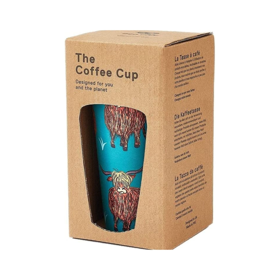 Sustainable Living | Eco Chic Teal Yack Thermal Coffee Cup by Weirs of Baggot Street