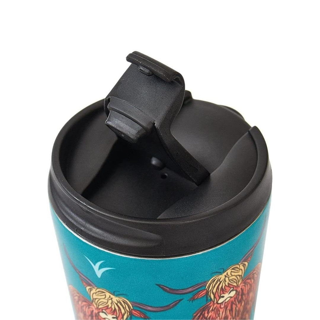 Sustainable Living | Eco Chic Teal Yack Thermal Coffee Cup by Weirs of Baggot Street