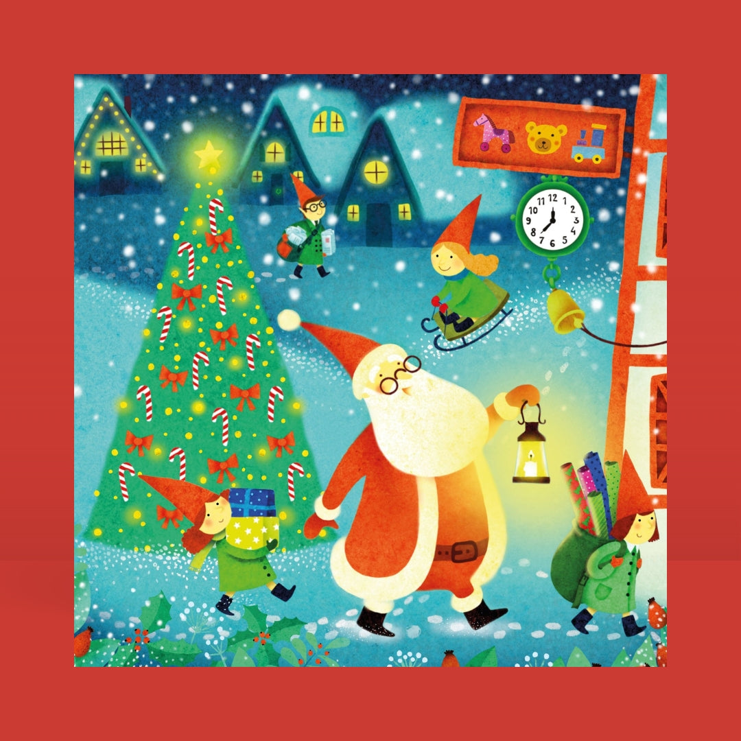 Usborne Book & Jigsaw: Santa - Little Bookworms by Weirs of Baggot Street
