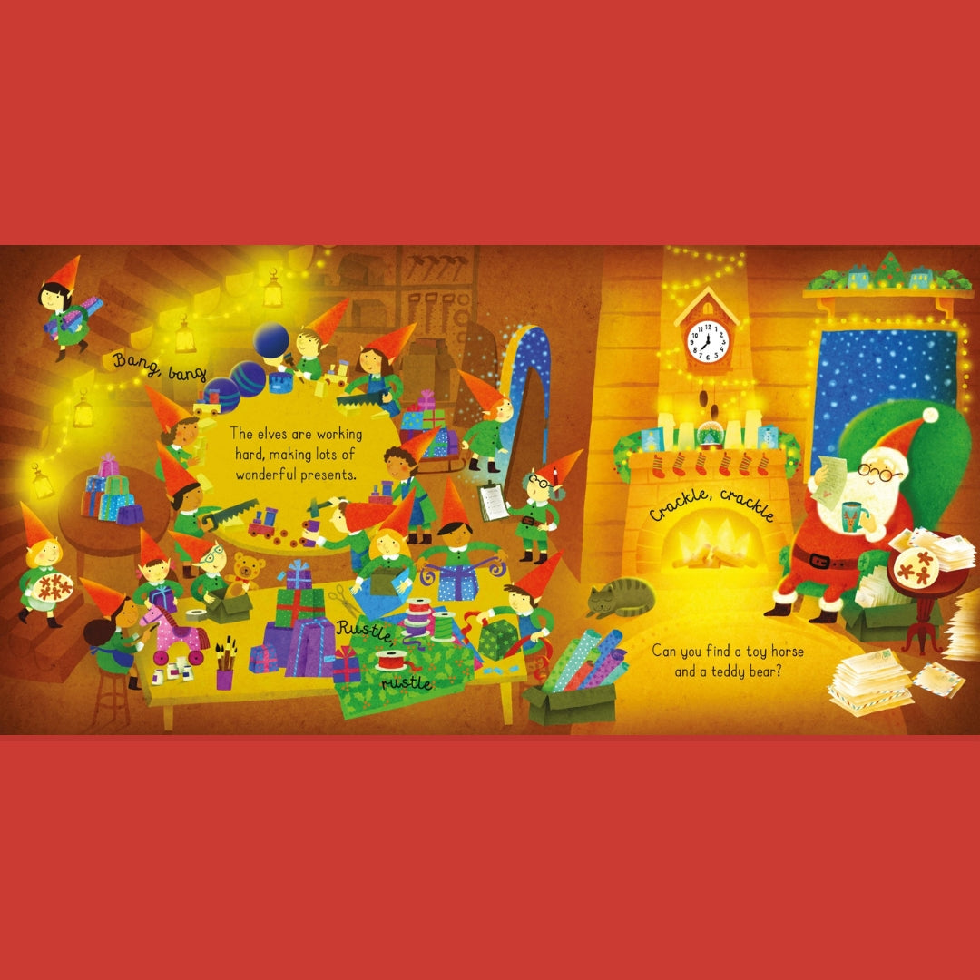 Usborne Book & Jigsaw: Santa - Little Bookworms by Weirs of Baggot Street
