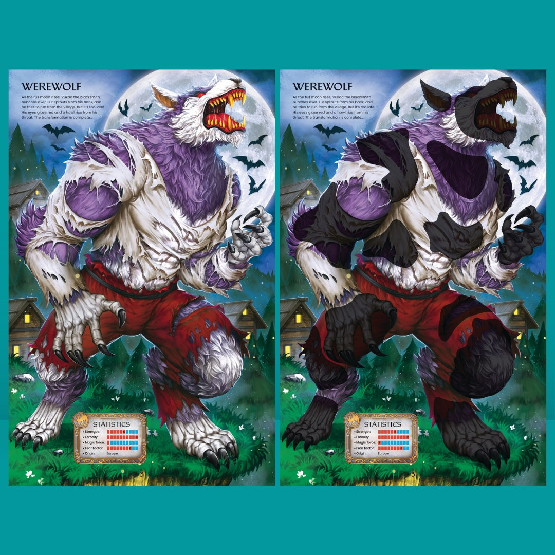 Usborne Build Your Own Mythical Beasts Sticker Book - Little Bookworms by Weirs of Baggot Street