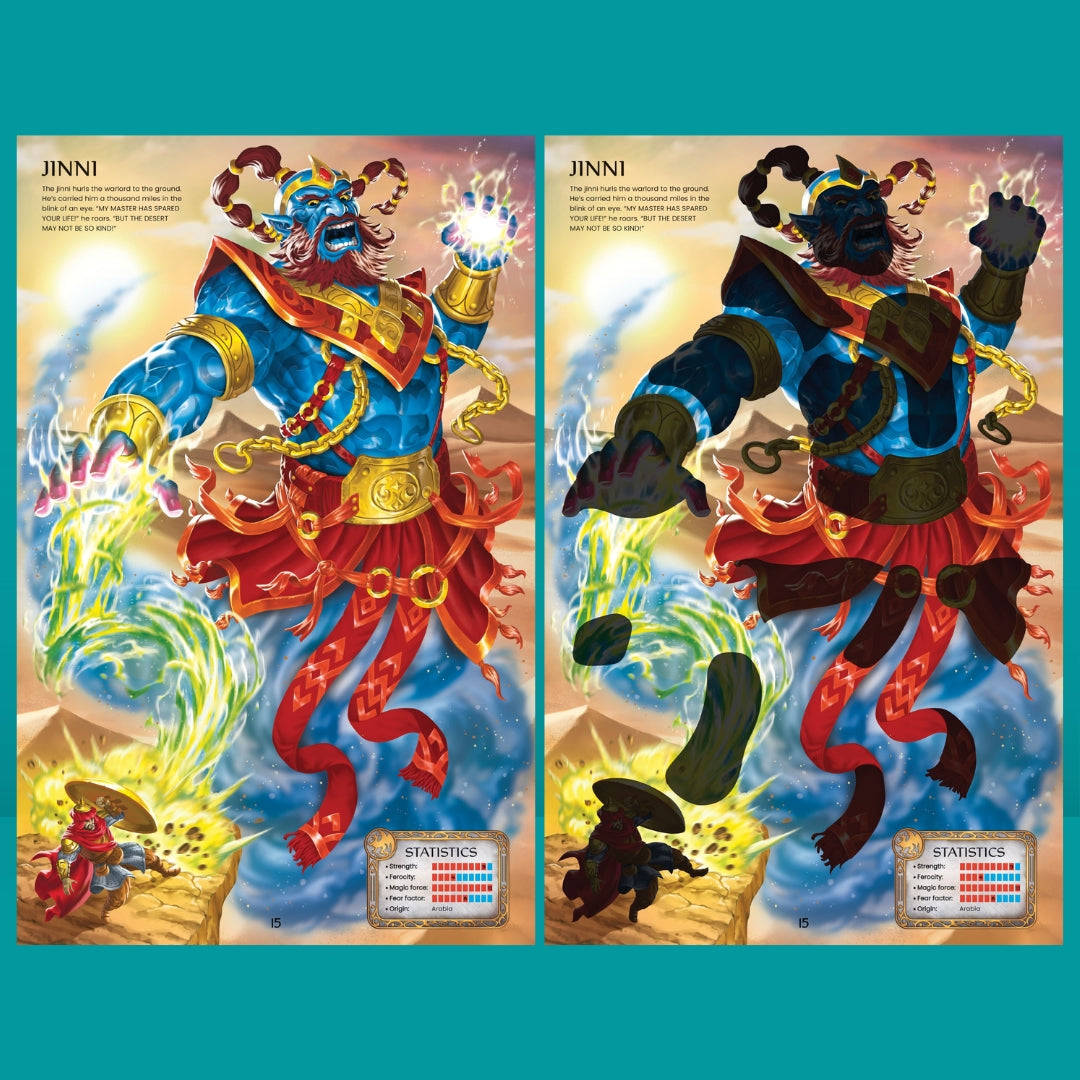 Usborne Build Your Own Mythical Beasts Sticker Book - Little Bookworms by Weirs of Baggot Street