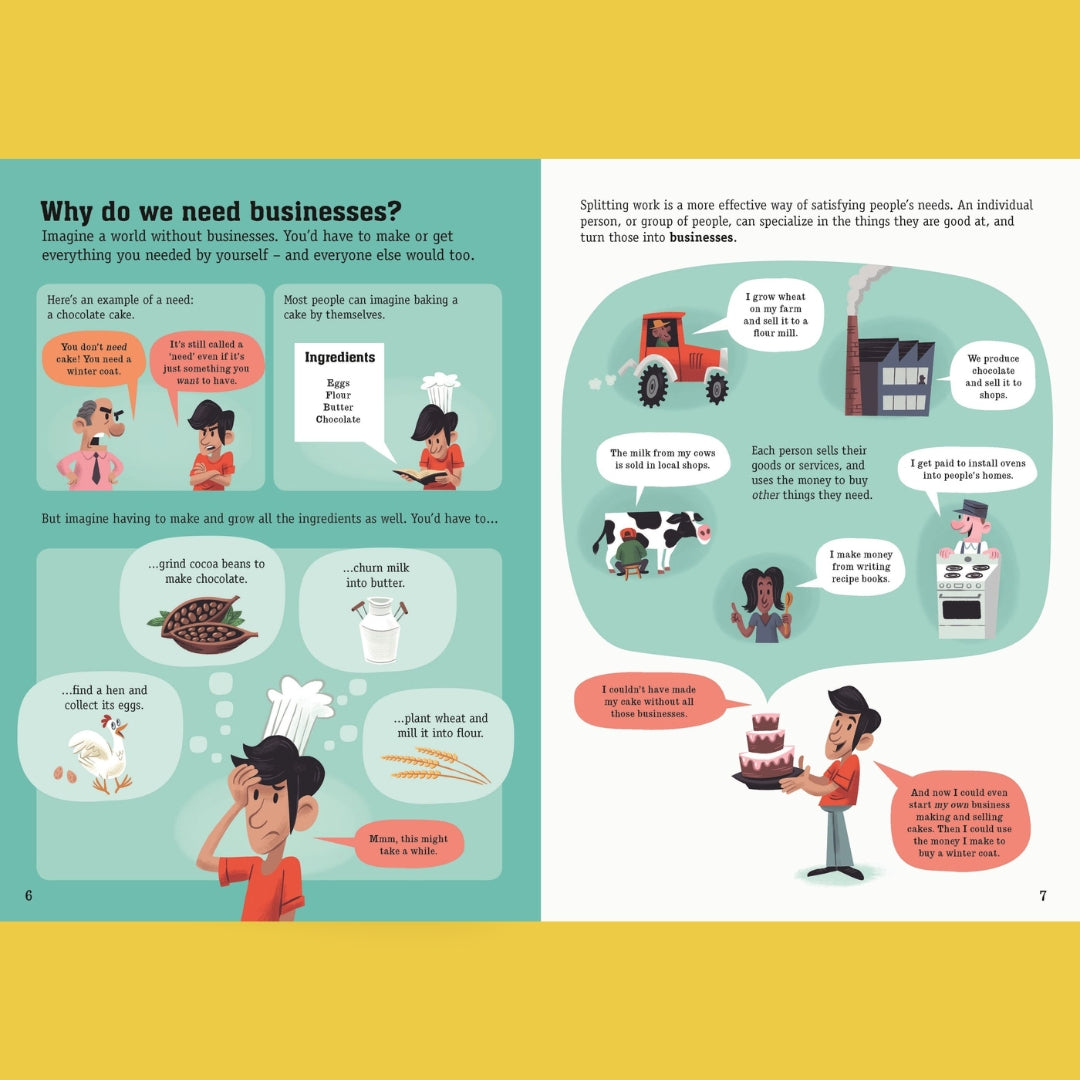 Usborne Business For Beginners - Little Bookworms by Weirs of Baggot Street