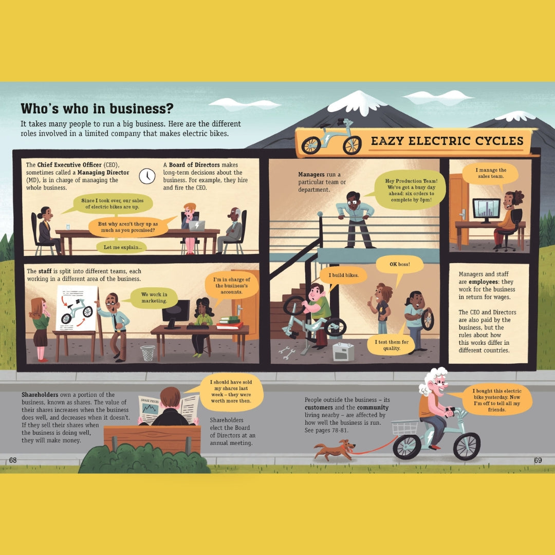 Usborne Business For Beginners - Little Bookworms by Weirs of Baggot Street