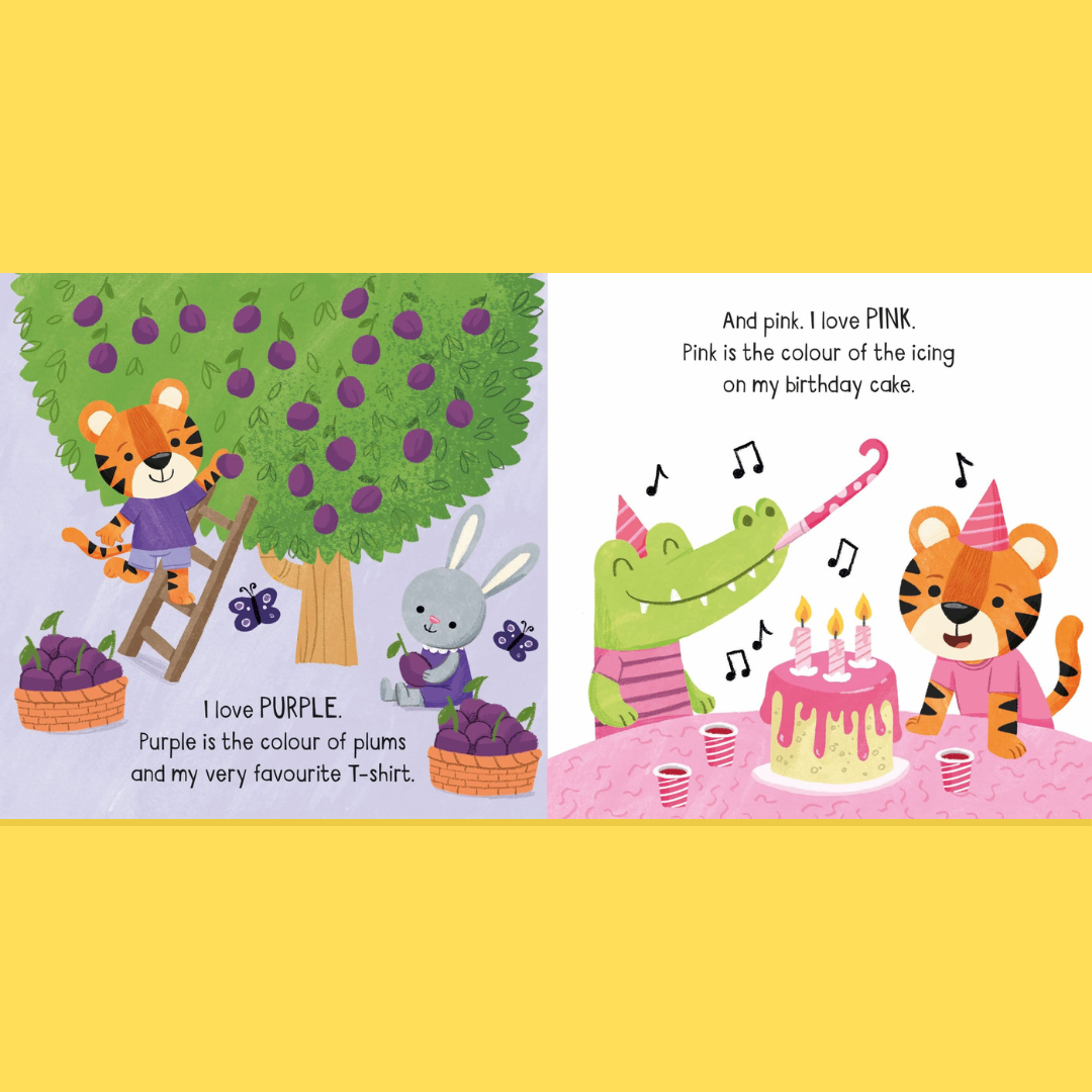 Usborne Little Board Books: Colours - Little Bookworms by Weirs of Baggot Street