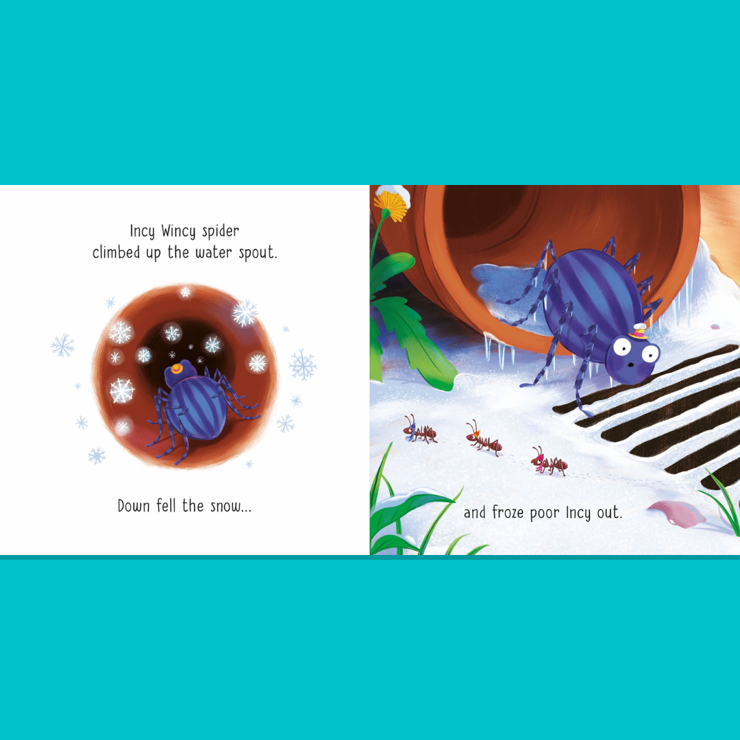 Usborne Little Board Books: Incy Wincy Spider - Little Bookworms by Weirs of Baggot Street