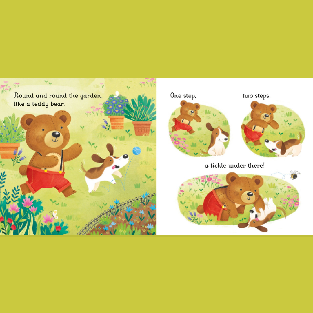 Usborne Little Board Books: Round and Round the Garden - Little Bookworms by Weirs of Baggot Street