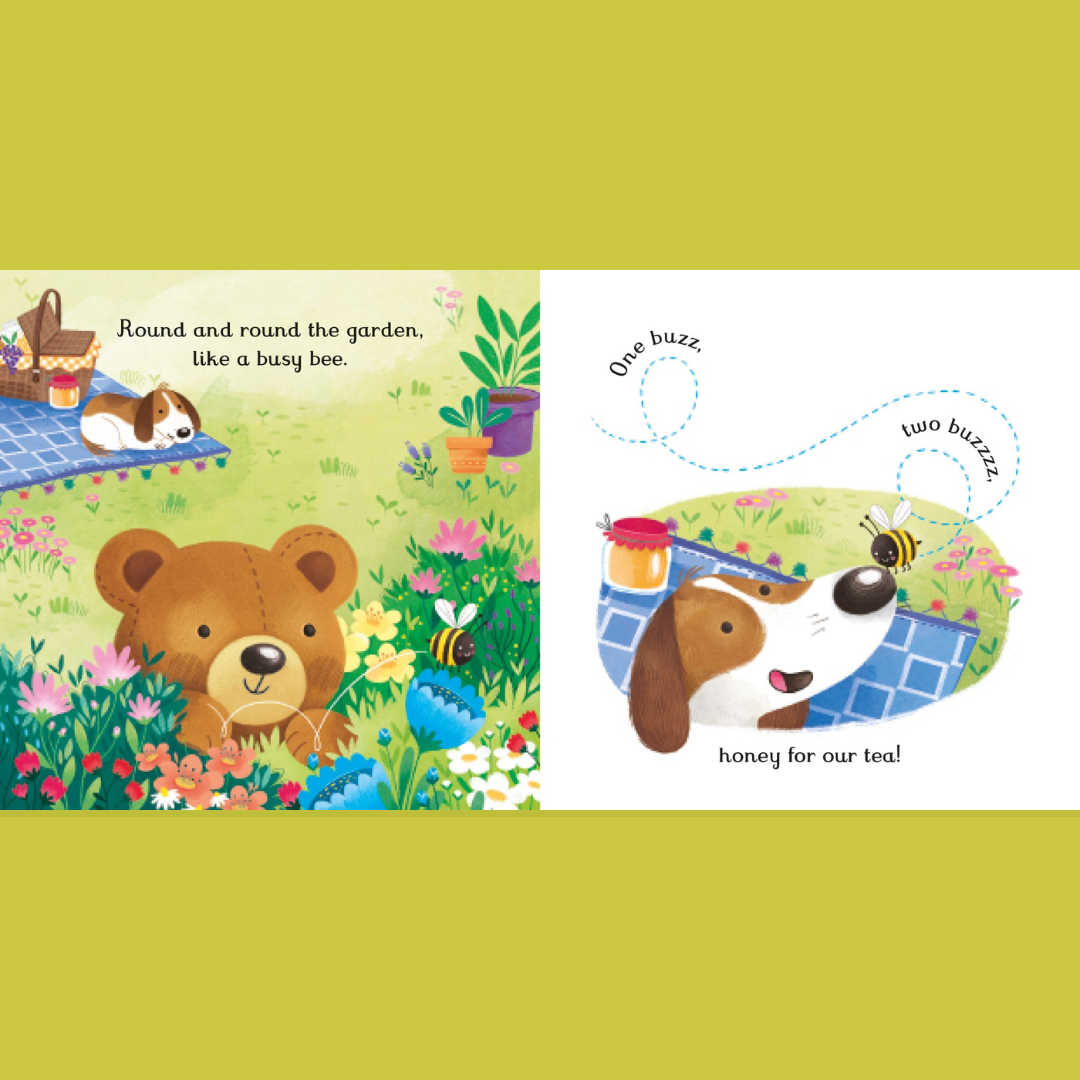 Usborne Little Board Books: Round and Round the Garden - Little Bookworms by Weirs of Baggot Street