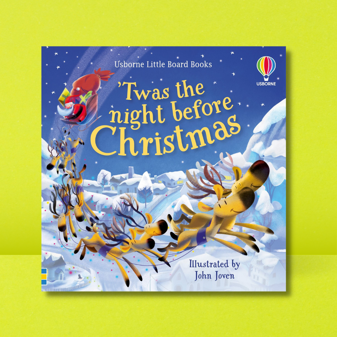Usborne Little Board Books_ Twas the Night Before Christmas - Little Bookworms by Weirs of Baggot Street