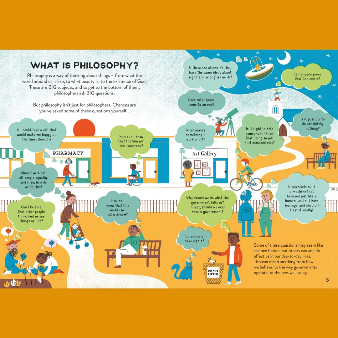 Usborne Philosophy For Beginners - Little Bookworms by Weirs of Baggot Street