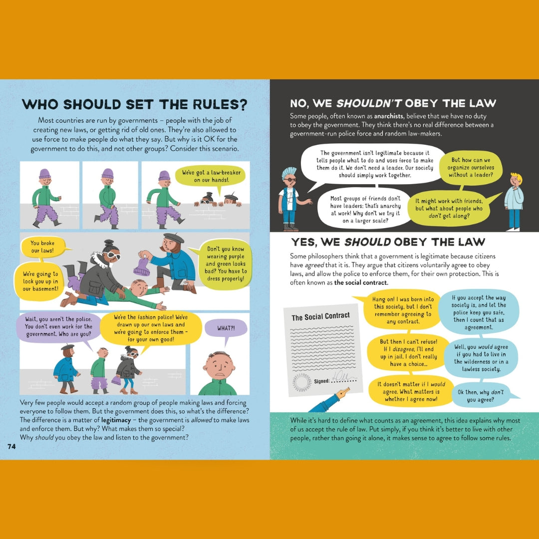 Usborne Philosophy For Beginners - Little Bookworms by Weirs of Baggot Street