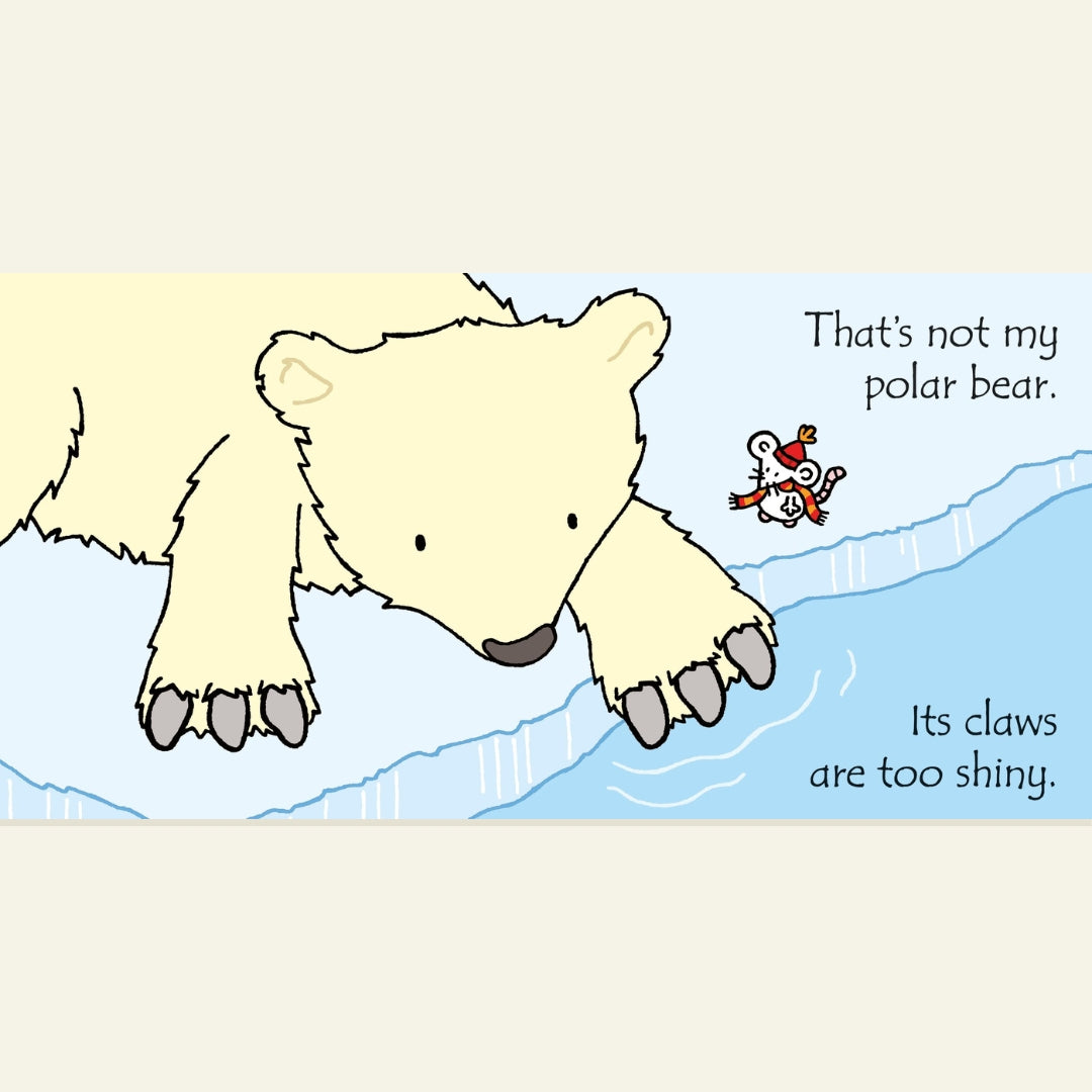 Usborne That's not my polar bear... book and soft toy - Little Bookworms by Weirs of Baggot Street