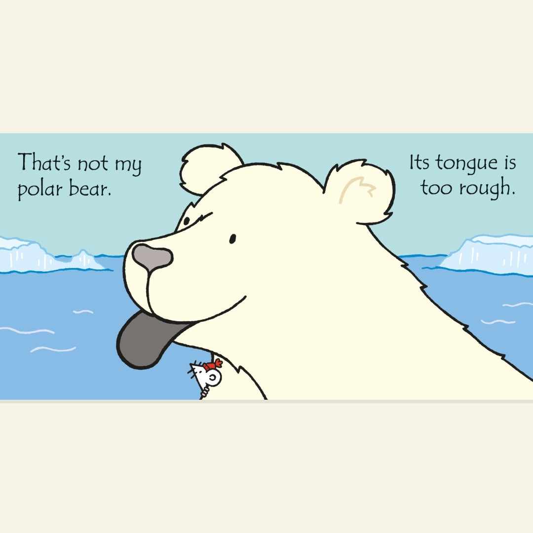 Usborne That's not my polar bear... book and soft toy - Little Bookworms by Weirs of Baggot Street