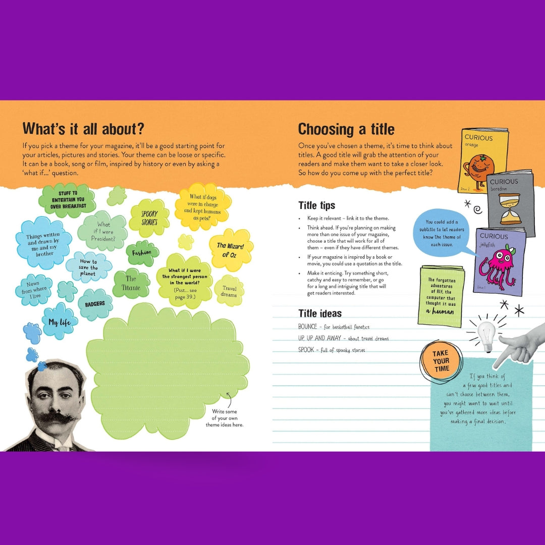 Usborne Write and Design Your Own Magazines - Little Bookworms by Weirs of Baggot Street