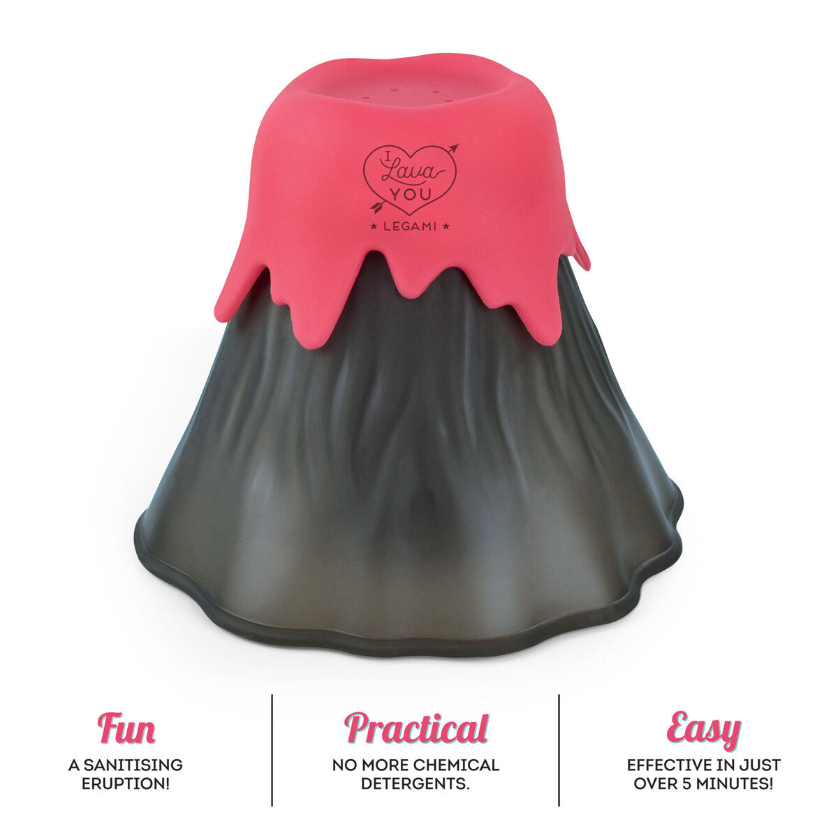 Volcano Microwave Cleaner