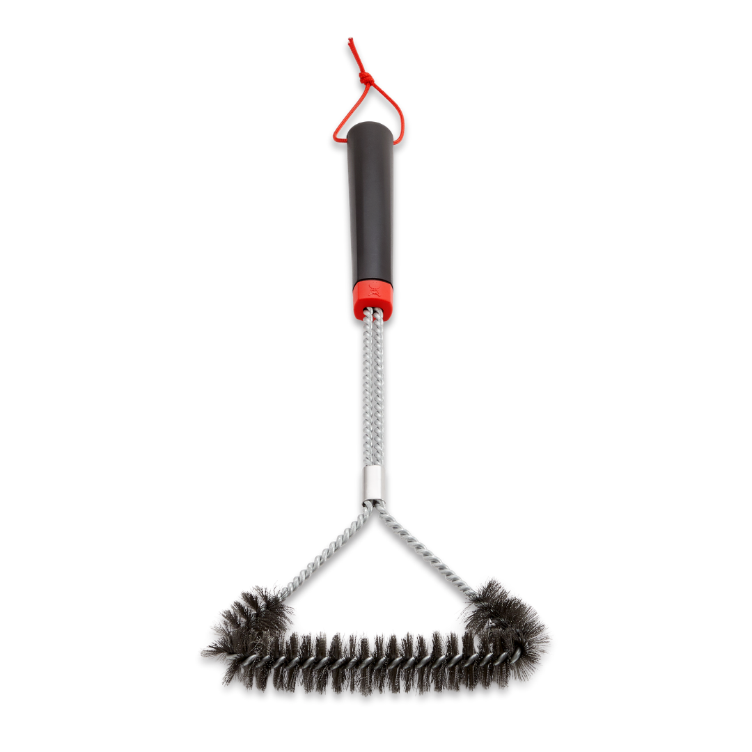 BBQ Collection | Weber Three-Sided Grill Brush 46cm Weirs of Baggot St