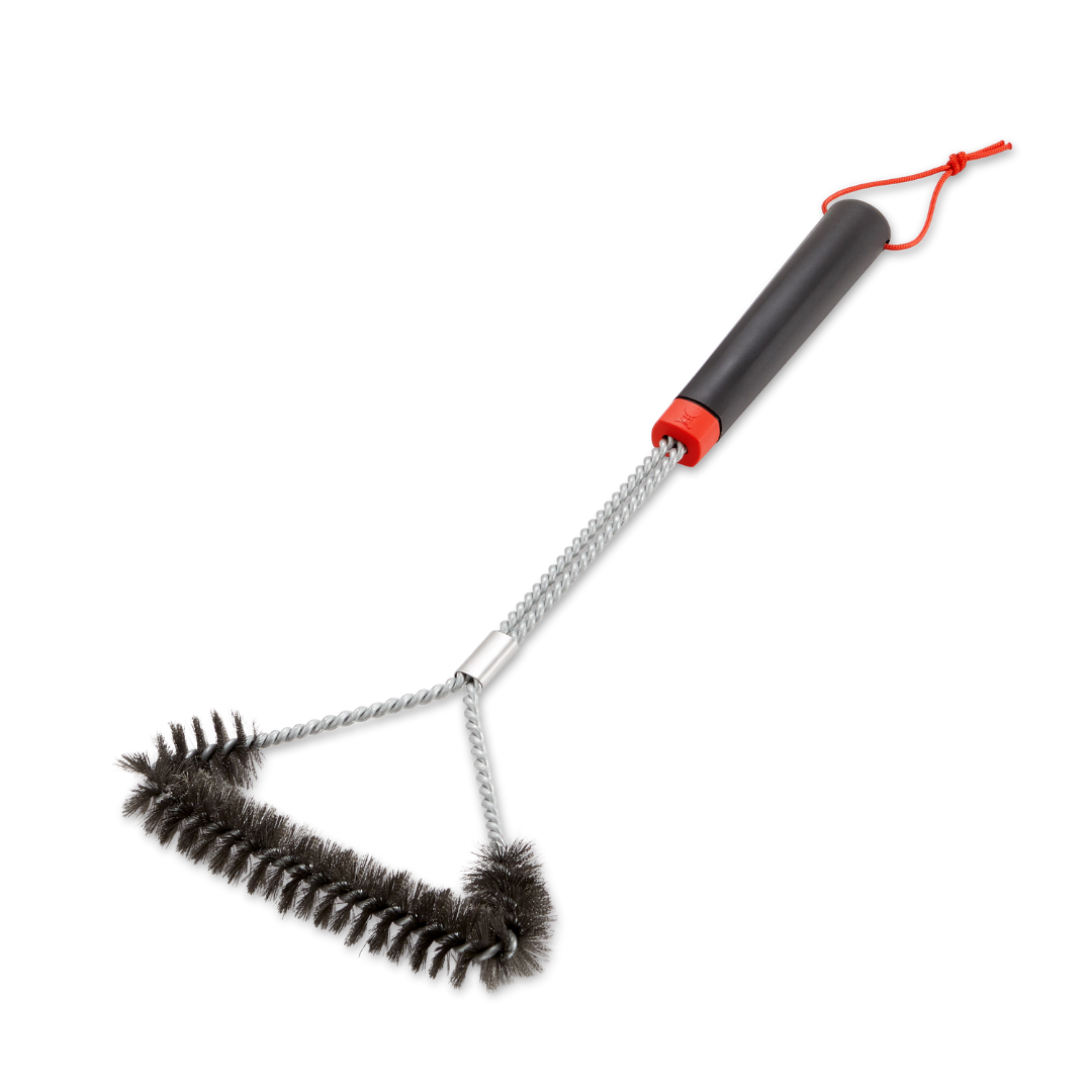 BBQ Collection | Weber Three-Sided Grill Brush 46cm Weirs of Baggot St