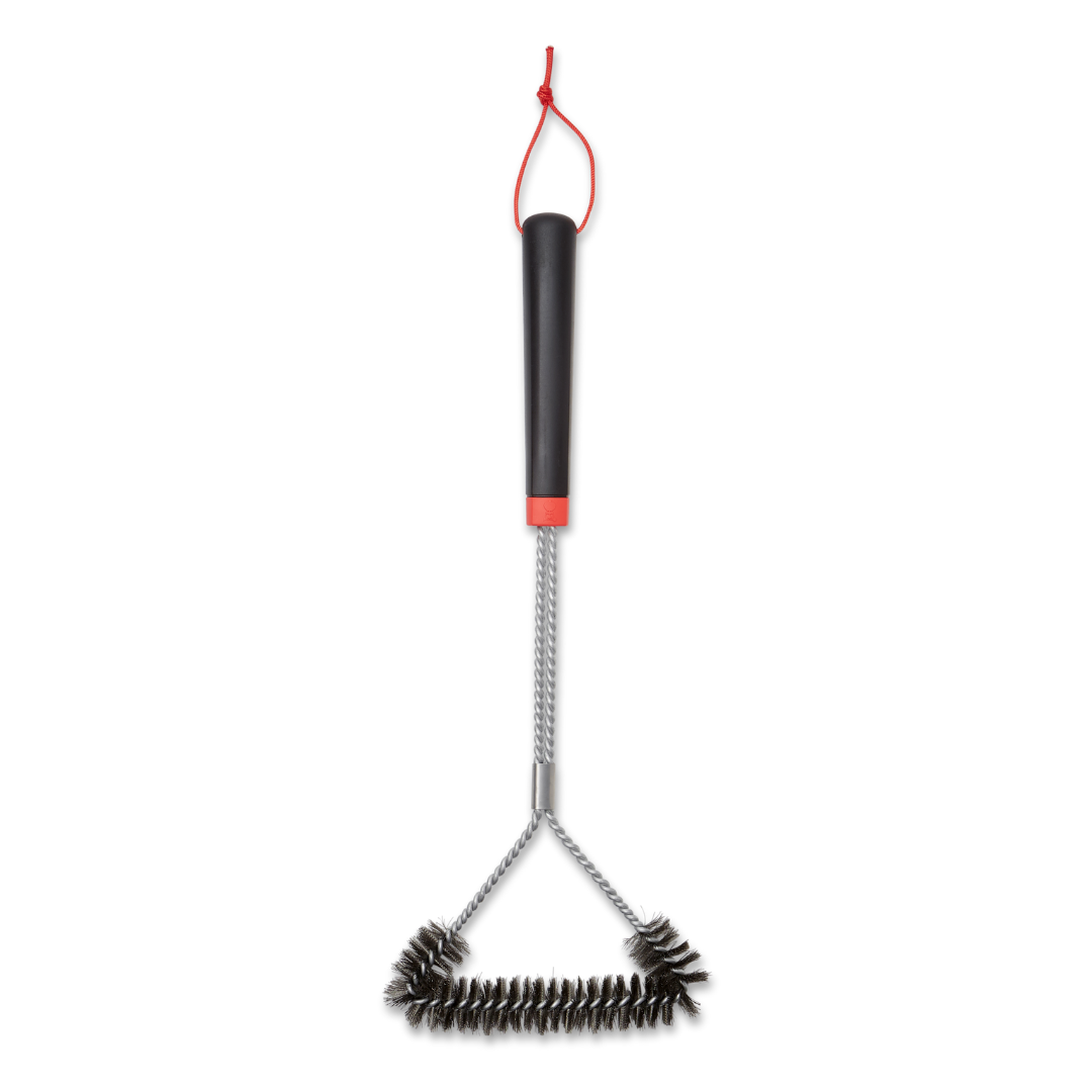 BBQ Collection | Weber Three-Sided Grill Brush 46cm Weirs of Baggot St