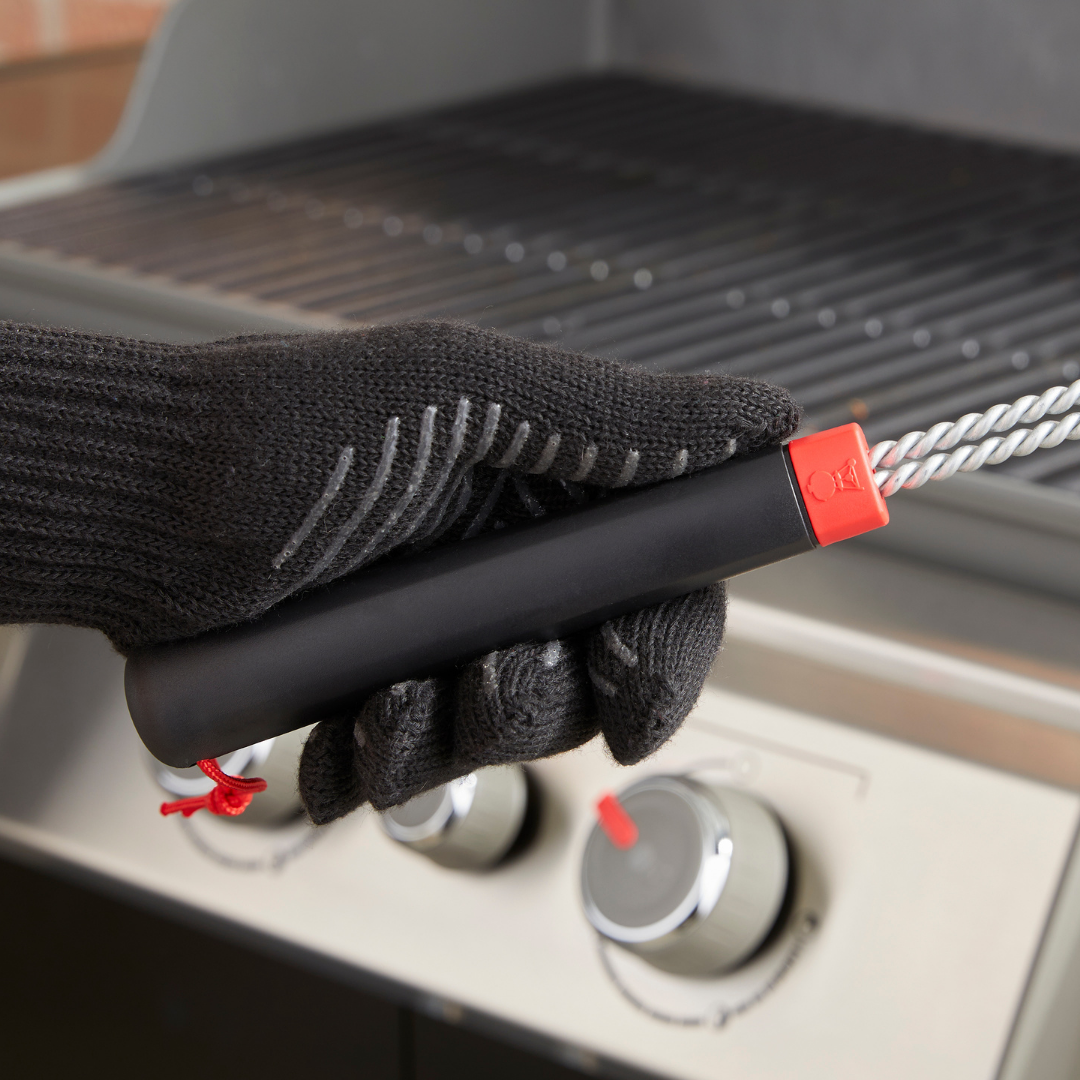 BBQ Collection | Weber Three-Sided Grill Brush 46cm Weirs of Baggot St