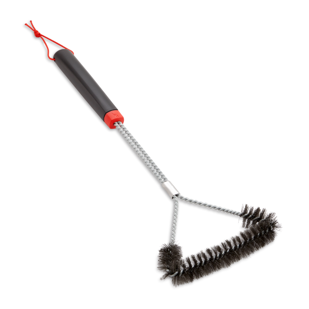 BBQ Collection | Weber Three-Sided Grill Brush 46cm Weirs of Baggot St