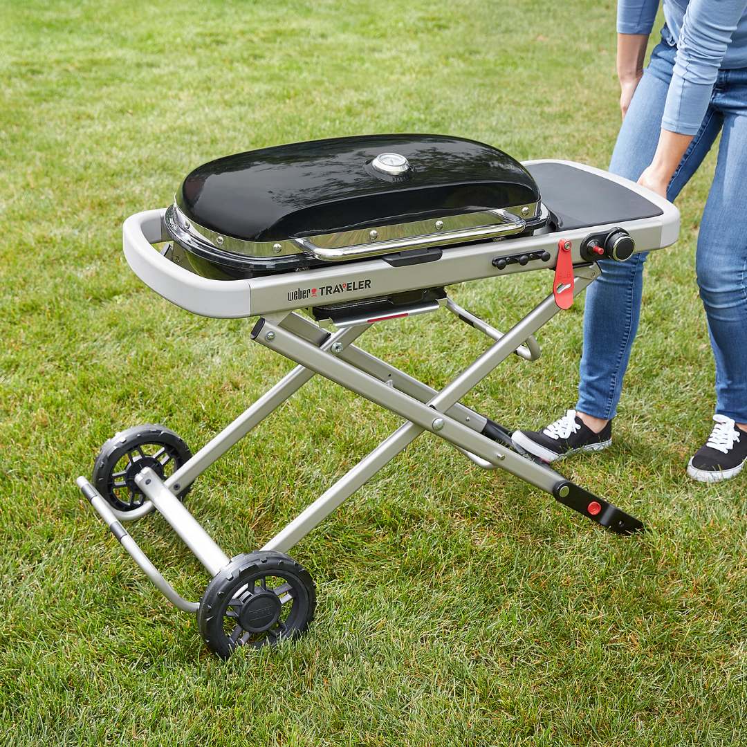 BBQ Collection | Weber Traveler Black Gas Barbeque Weirs of Baggot St